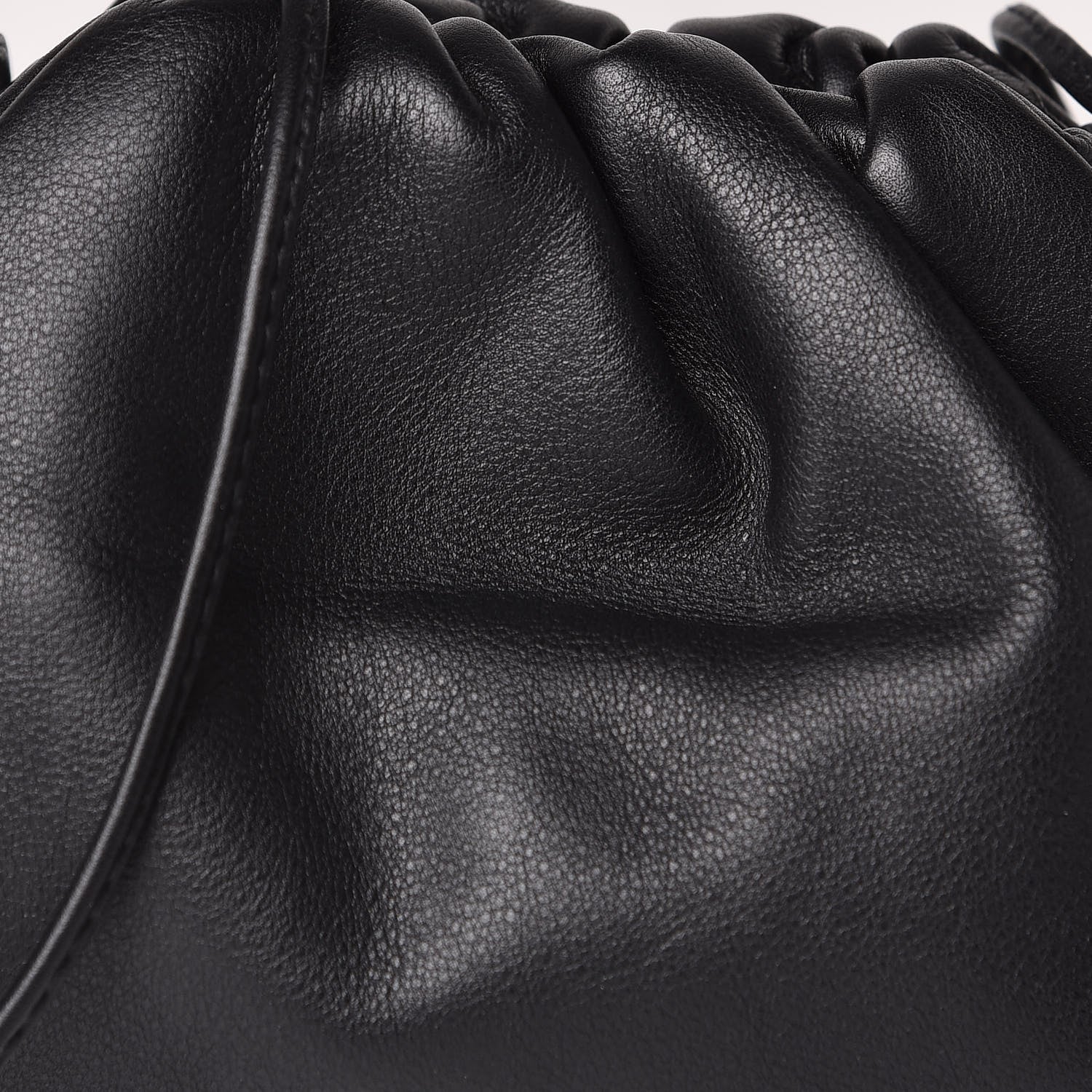 Bottega Veneta Butter Calfskin The Mini Pouch Black 10 of 10