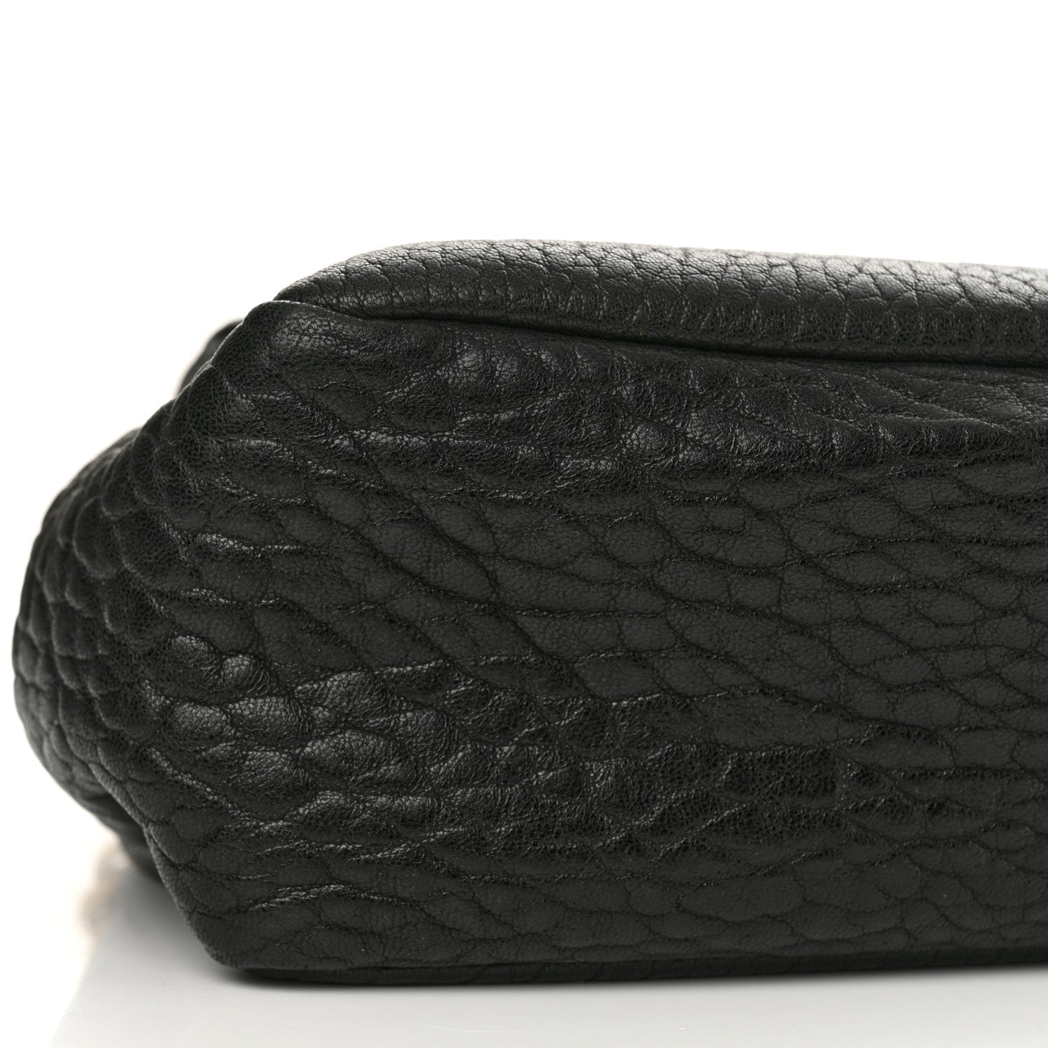 Saint Laurent Grained Lambskin Medium Calypso Black 10 of 11