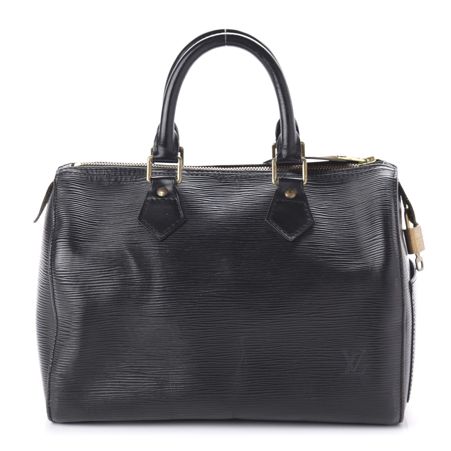 Louis Vuitton Epi Speedy 25 Black 1 of 10