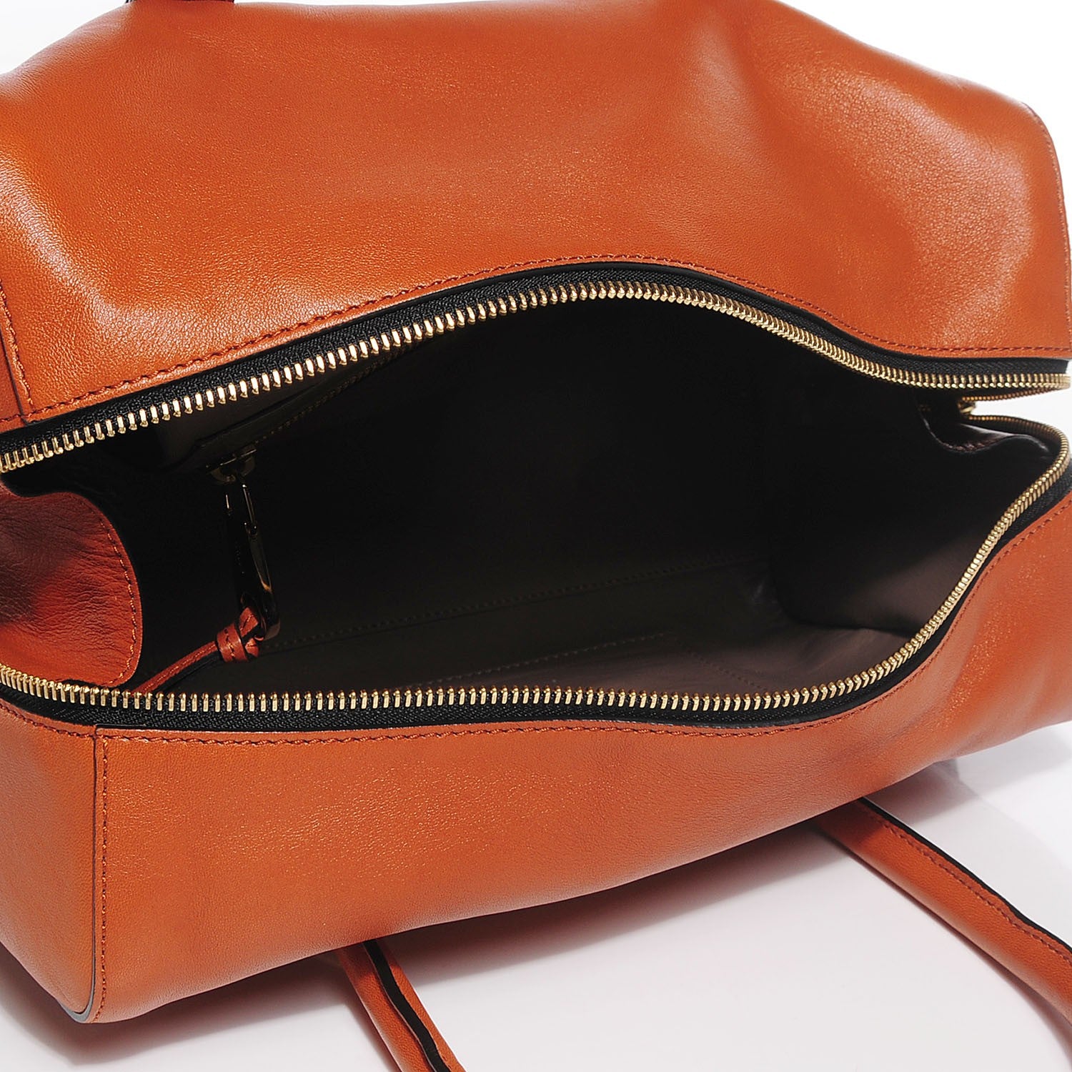 Chloe Leather Madeleine Satchel Brown 8 of 8