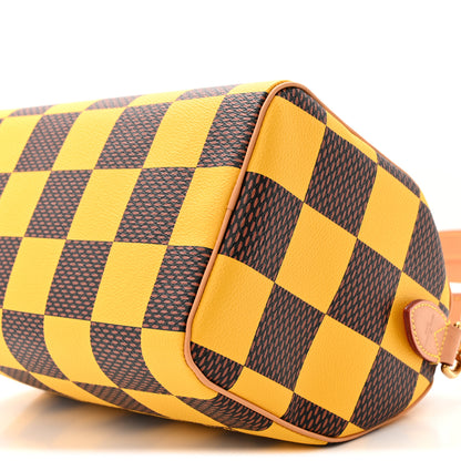 Louis Vuitton Damier Pop Speedy Bandouliere 25 Jaune Mat 9 of 12