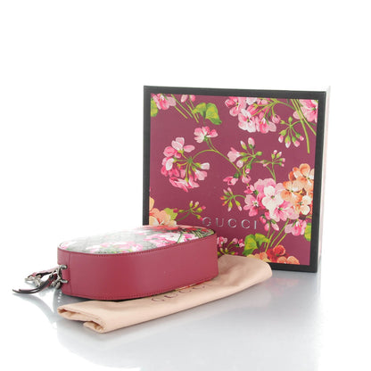 Gucci GG Supreme Monogram Blooms Mini Chain Shoulder Bag Beige Multicolor Dry Rose 4 of 7