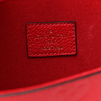 Louis Vuitton Empreinte Pochette Felicie Chain Wallet Scarlet 5 of 10