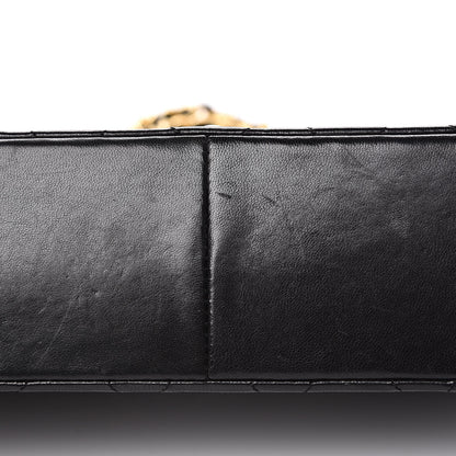 Chanel Lambskin Quilted Medium Single Flap Black 14 of 15