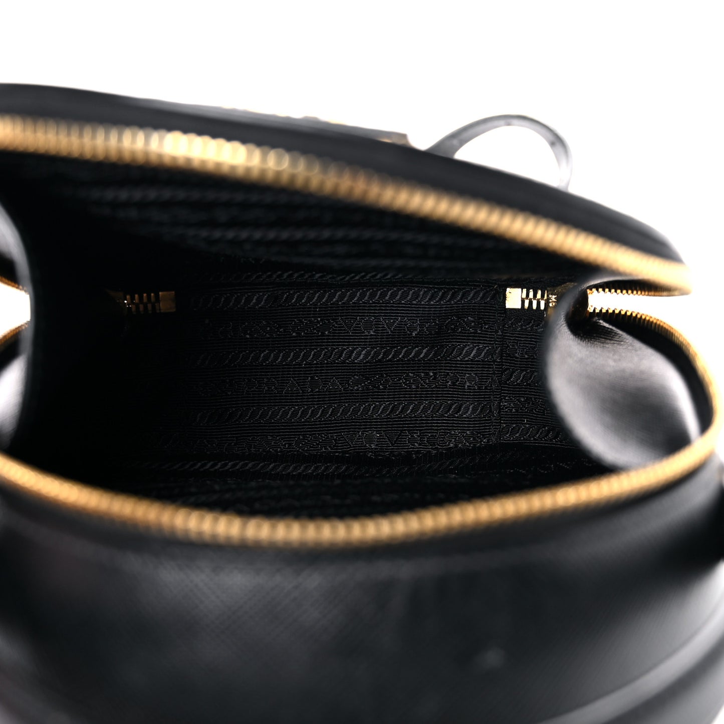 Saffiano Lux Mini Odette Backpack Black