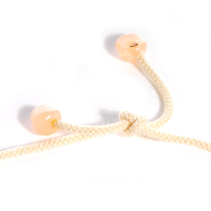 Chanel Resin CC Rope Necklace Peach 4 of 5