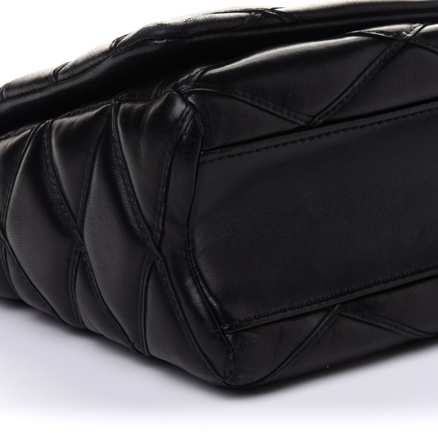 Louis Vuitton Lambskin Malletage GO-14 MM Black 9 of 10