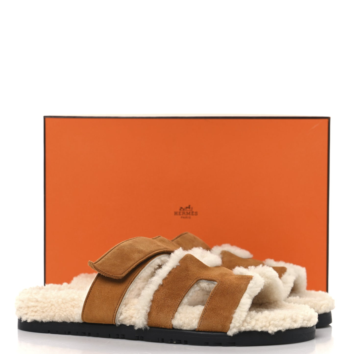 Suede Goatskin Woolskin Womens Chypre Sandals 39