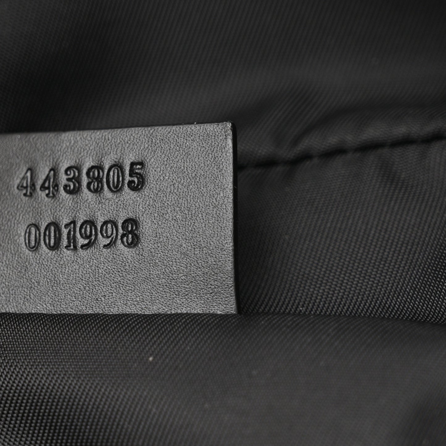 GG Supreme Monogram Web Dome Backpack Black