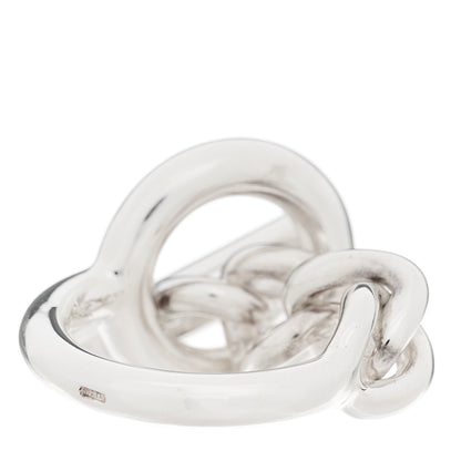 Hermes Sterling Silver GM Croisette Ring 51 5.75 2 of 5
