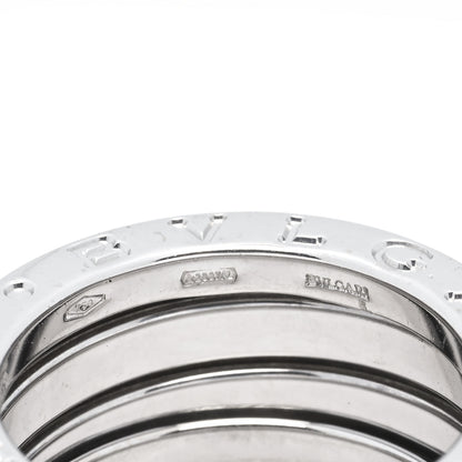 Bulgari 18K White Gold B.Zero1 Three-Band Ring 48 4.5 5 of 6