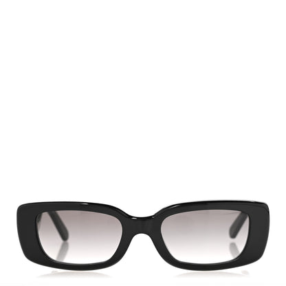 Louis Vuitton Acetate LV Circle Cat Eye Sunglasses Z2109W Black 2 of 8