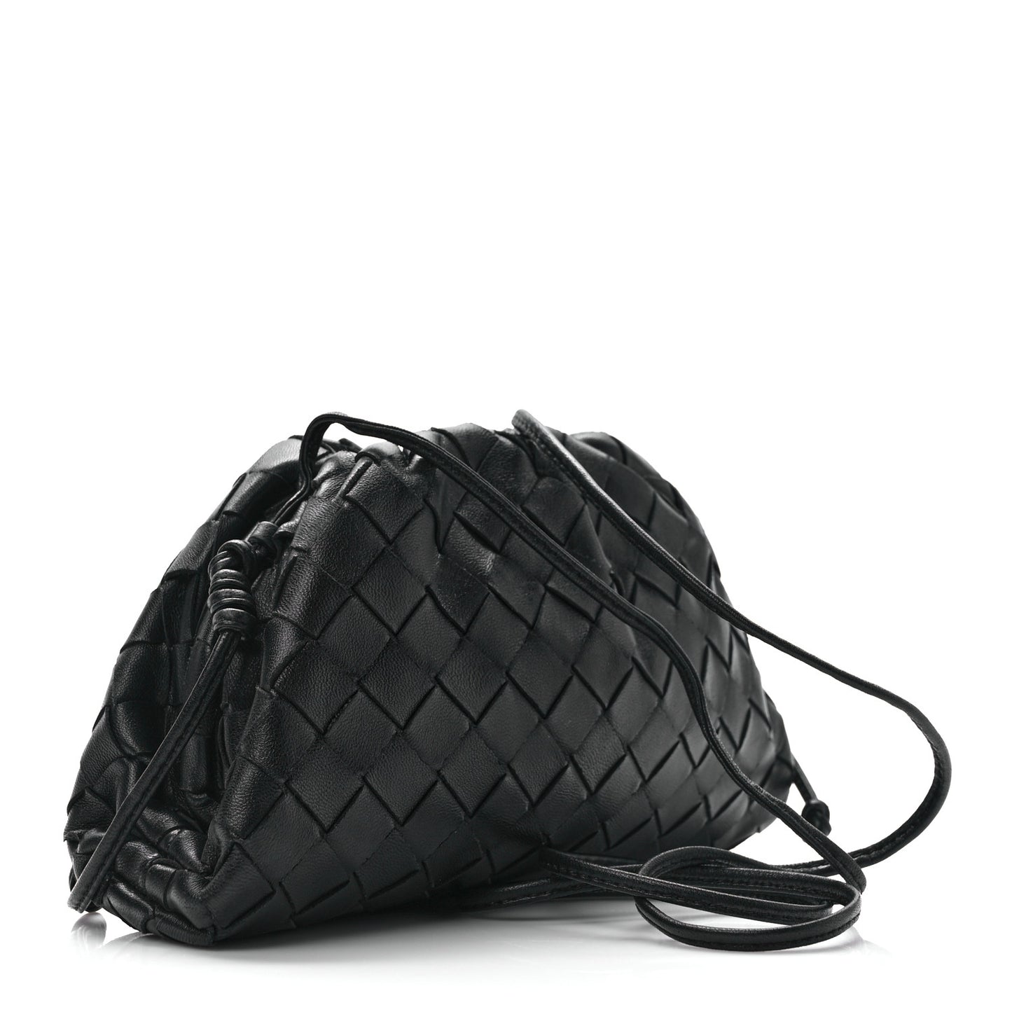 Nappa Intrecciato The Mini Pouch Black