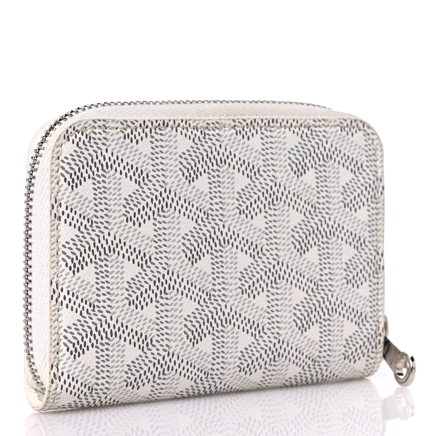 Goyard Goyardine Compact Wallet White 3 of 12