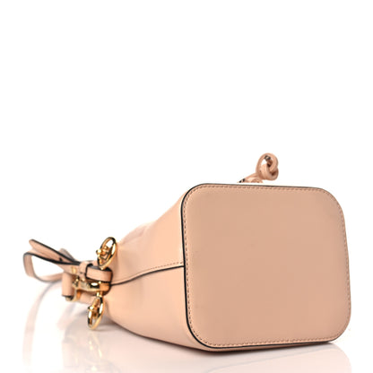 Fendi Vitello King F is Fendi Logo Embossed Mini Mon Tresor Bucket Bag Light Rose 4 of 9