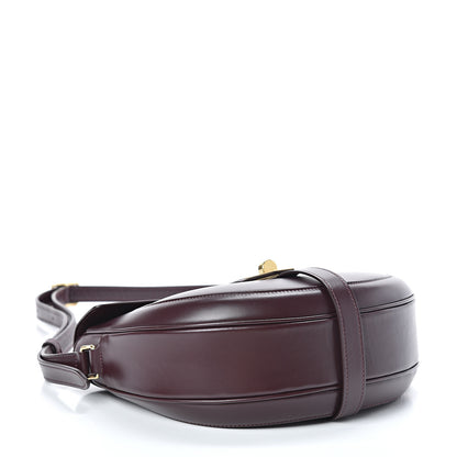 Celine Burgundy Satinated Calfskin Besace 16 Burgundy 4 of 11