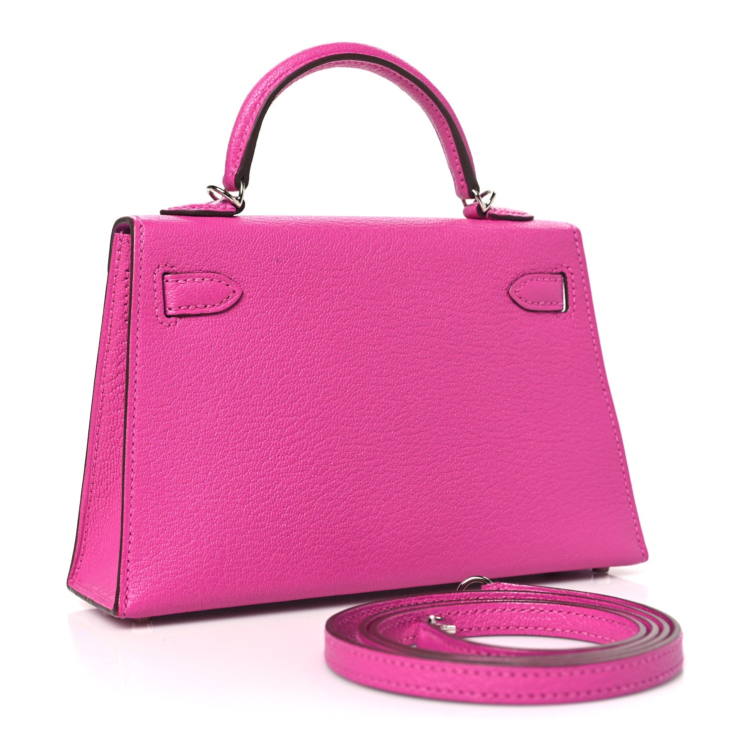 Hermes Chevre Mysore Mini Kelly Sellier 20 Magnolia 3 of 11
