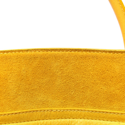 Celine Supple Calfskin Medium Phantom Luggage Yellow 24 of 24