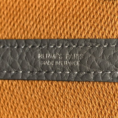 Hermes Toile Negonda Garden Party 30 TPM Ecru Desert and Gris Meyer 6 of 10