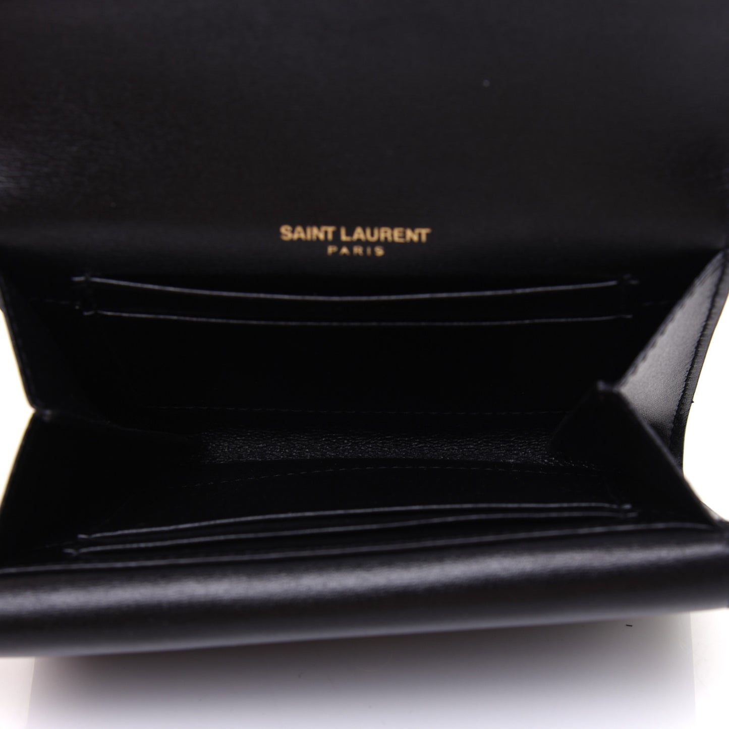 Smooth Calfskin Monogram Small Sulpice Wallet Black