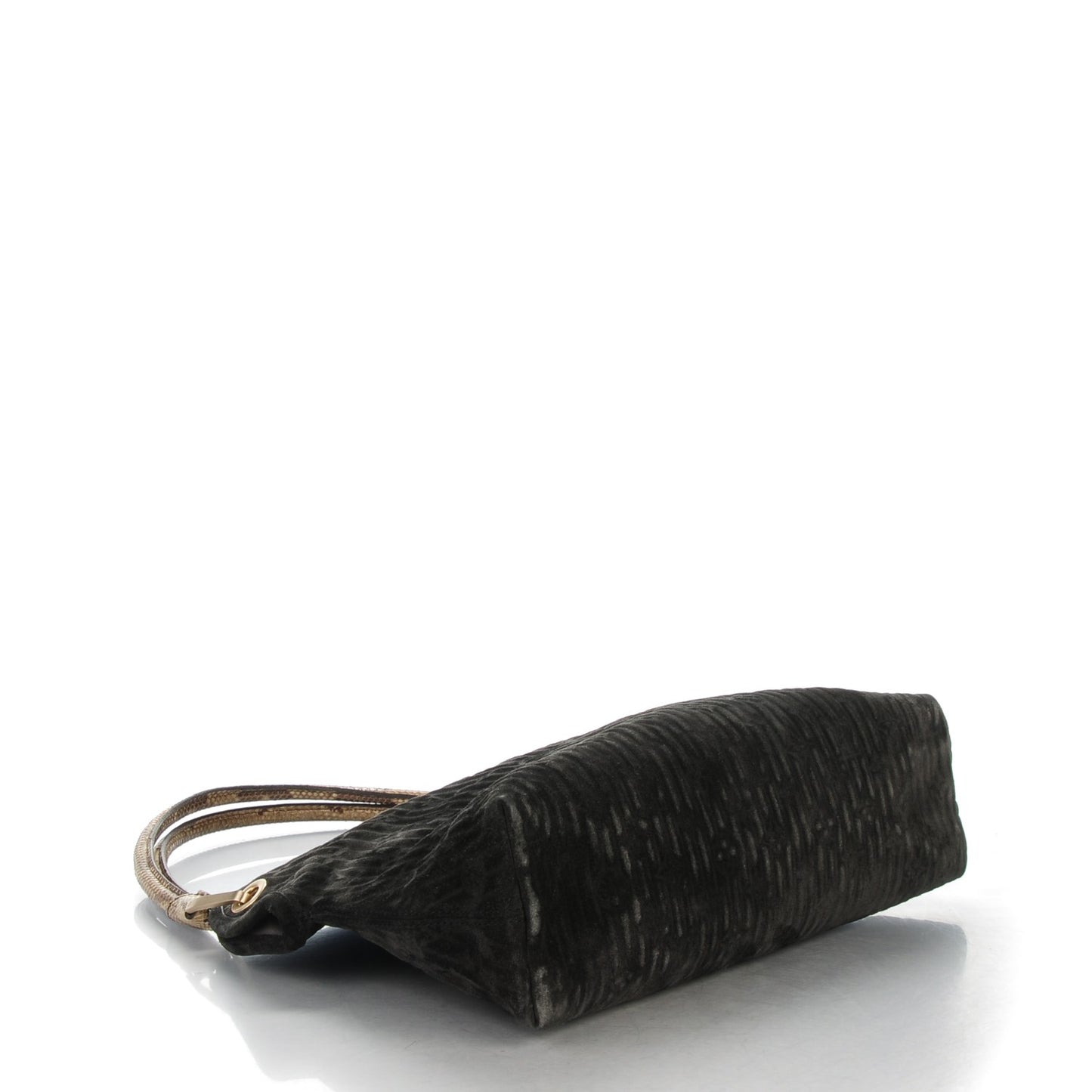 Python Monogram Suede Embossed Wish Kohl