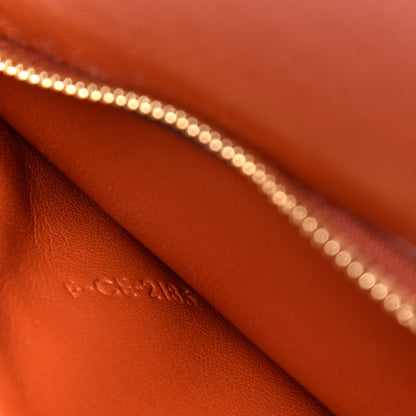 Celine Liege Medium Classic Box Flap Bag Terracotta 8 of 10