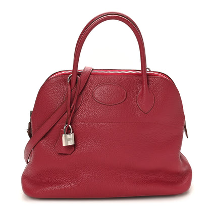 Hermes Taurillon Clemence Bolide 31 Rubis 1 of 10