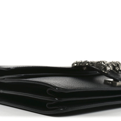 Gucci Pebbled Calfskin Small Dionysus Shoulder Bag Black 9 of 10