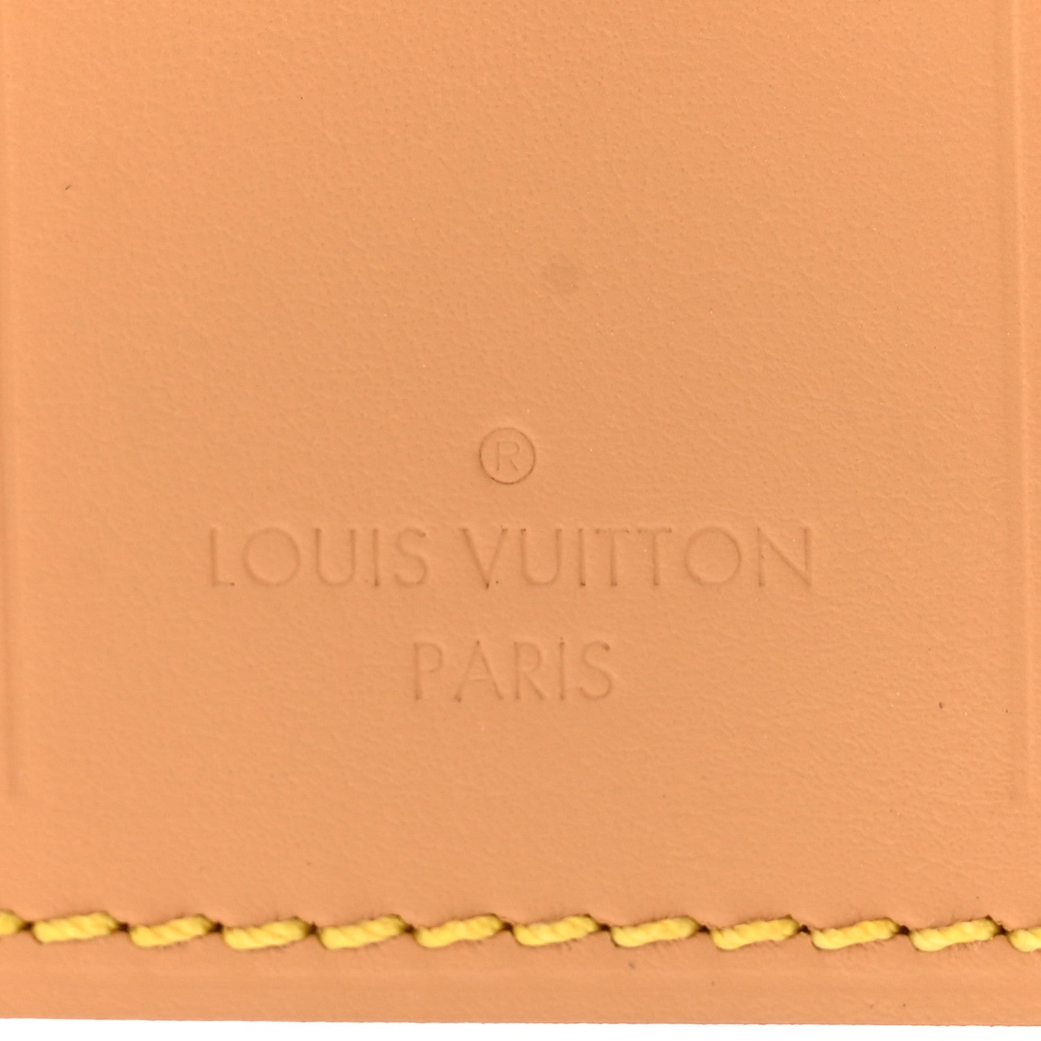 Louis Vuitton Vachetta Luggage Tag 3 of 3