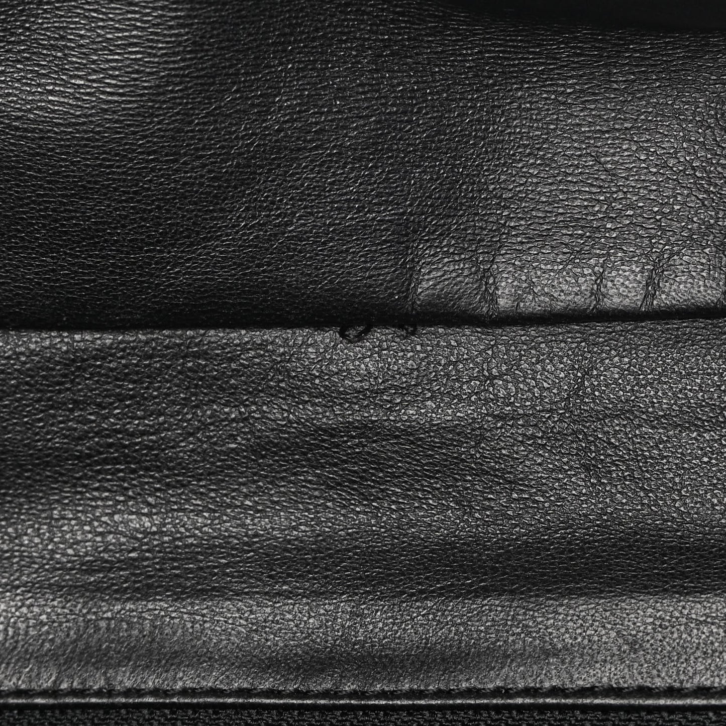 Deerskin Luxe Ligne Large Bowler Black