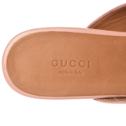 Gucci Malaga Kid Womens Princetown Slippers 38 Perfect Pink 7 of 8