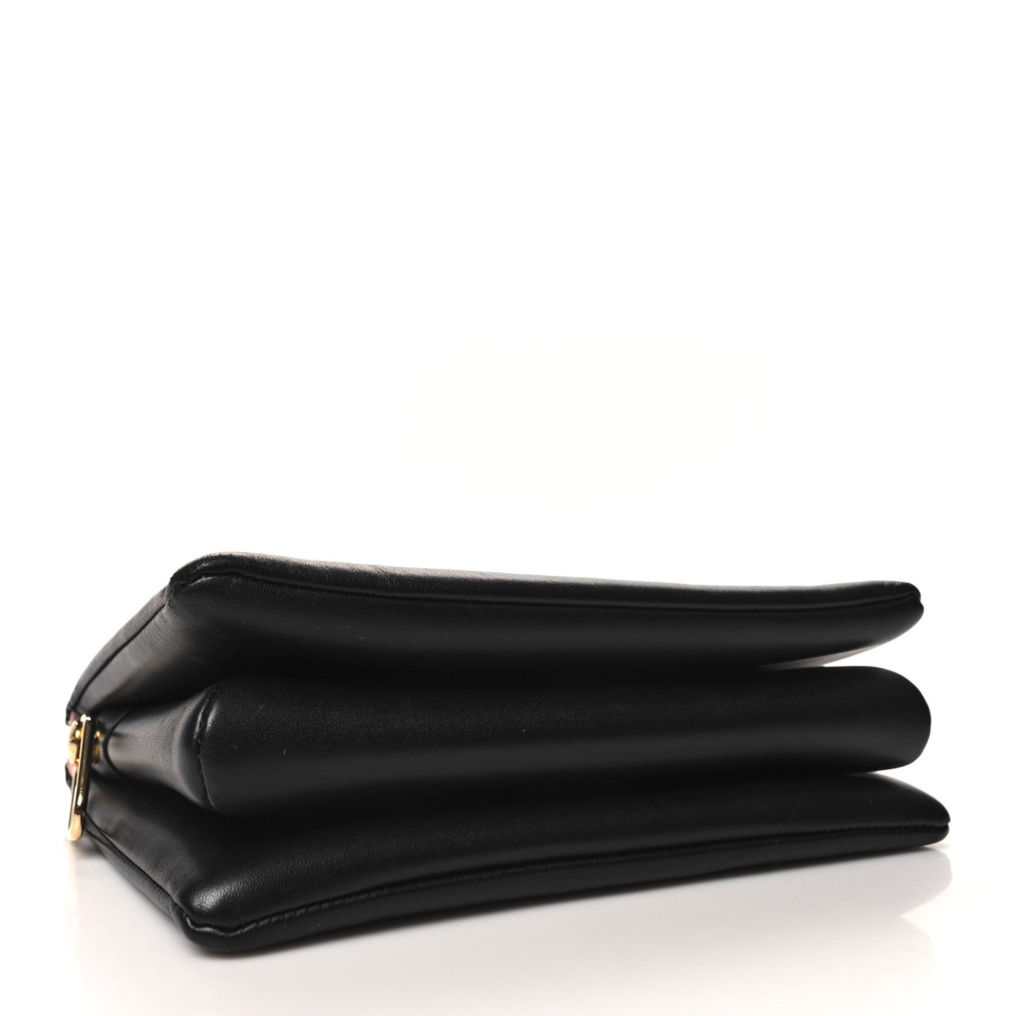 Lambskin Embossed Monogram Coussin PM Black