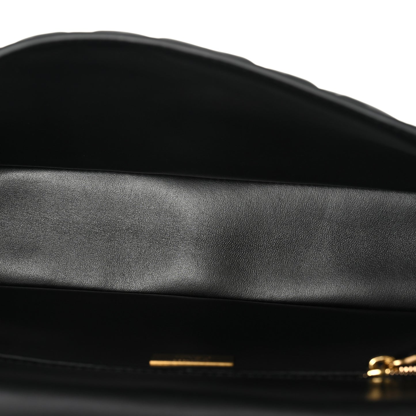 Nappa FF 1974 Embossed Baguette Black