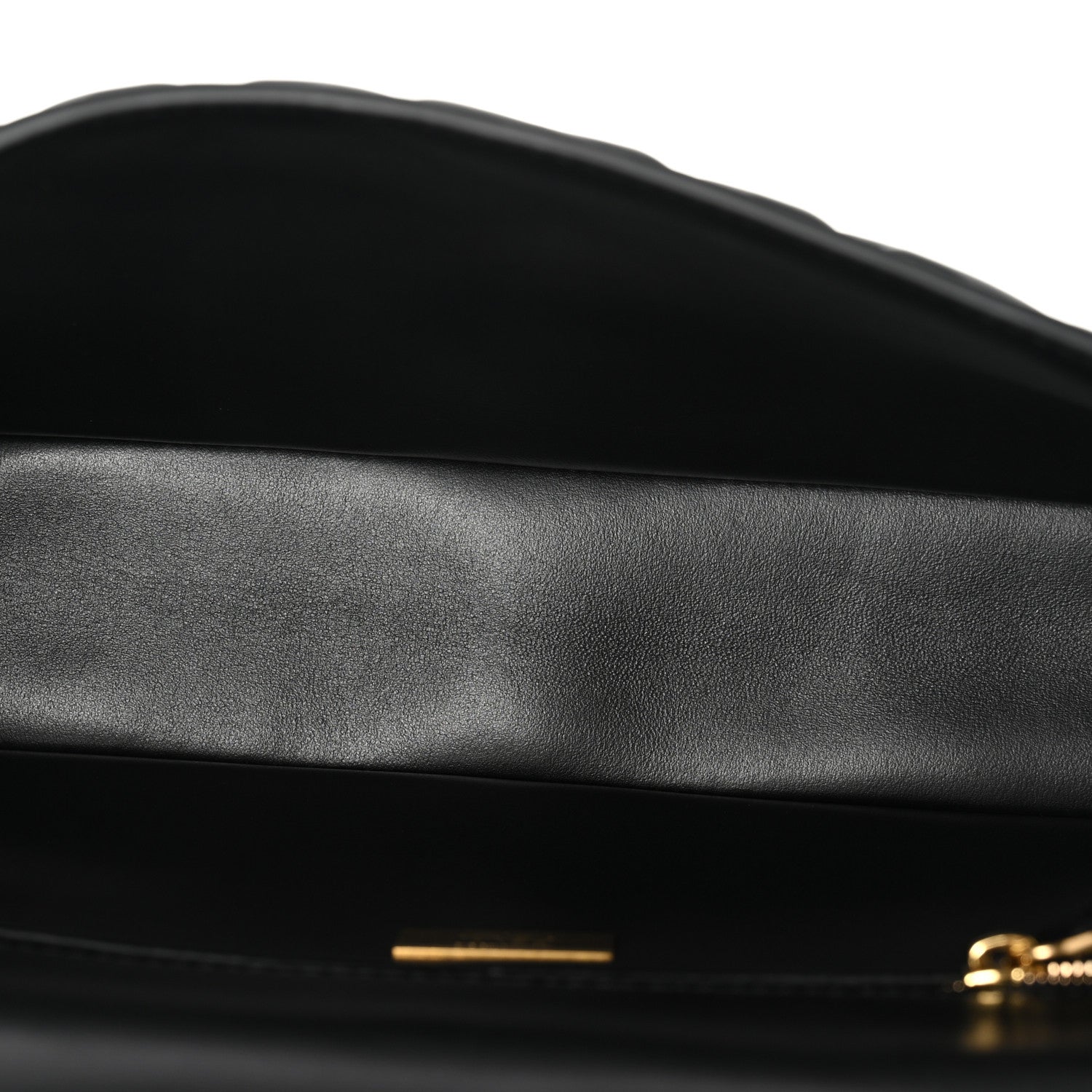 Fendi Nappa FF 1974 Embossed Baguette Black 5 of 9