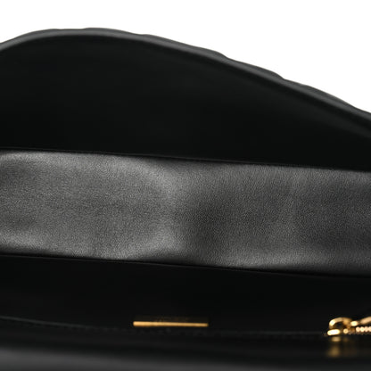 Fendi Nappa FF 1974 Embossed Baguette Black 5 of 9