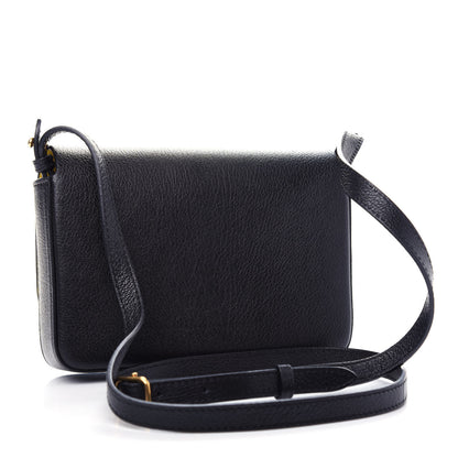 Burberry Goatskin Hampshire Crossbody Black 3 of 9