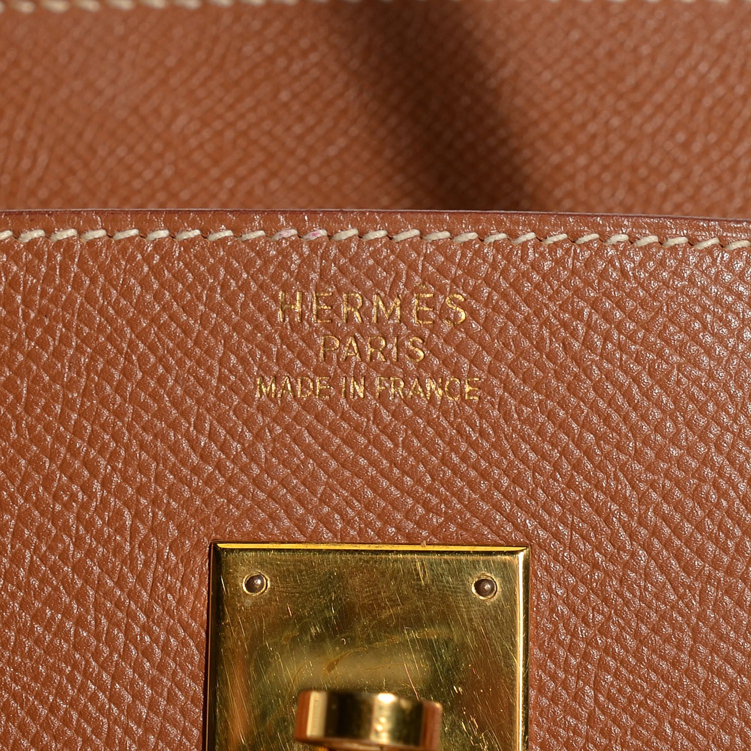 Hermes Courchevel Birkin 35 Gold 9 of 28