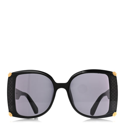 Louis Vuitton Acetate Nylon In The Mood For Love Sunglasses Z1294E Black 2 of 7