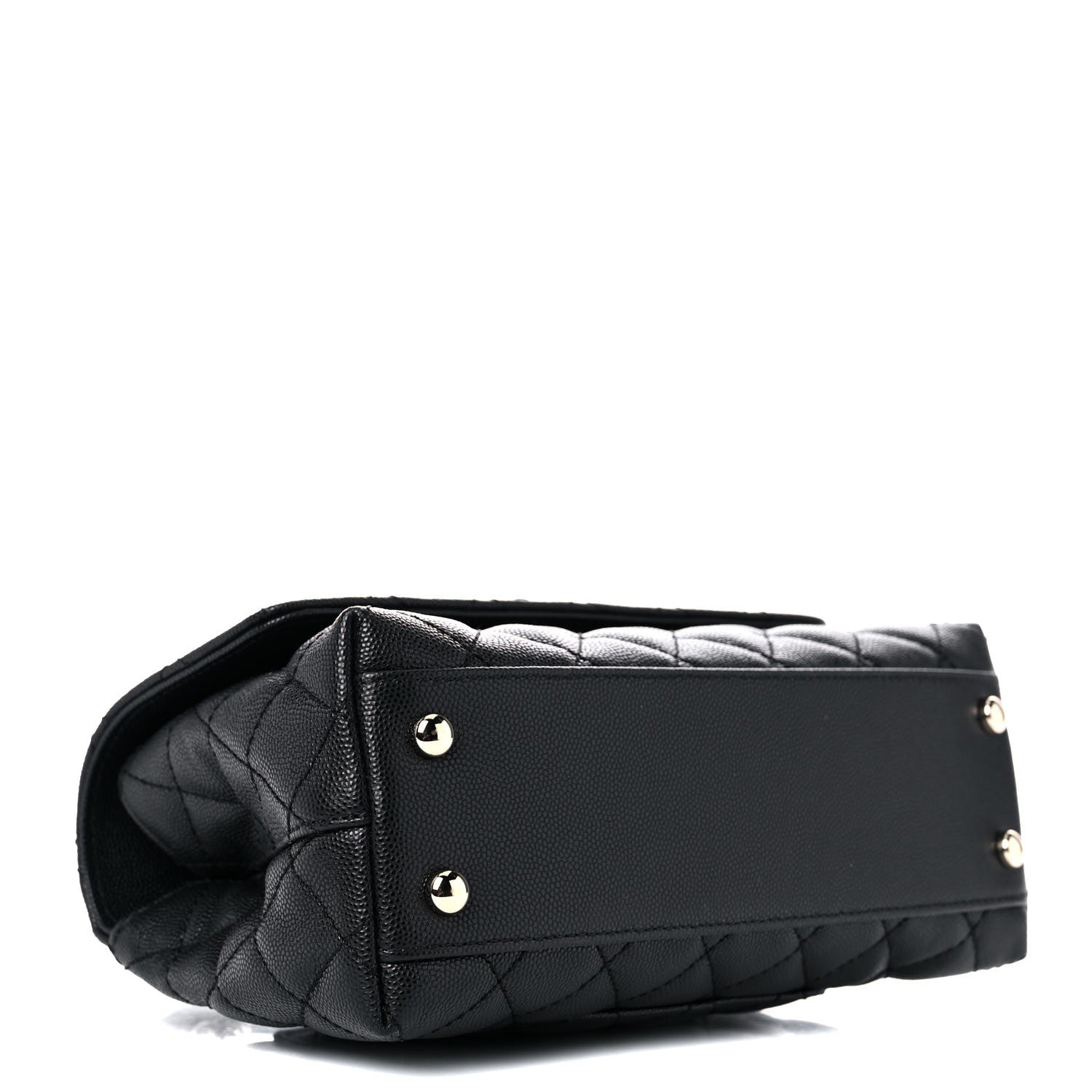 Chanel Caviar Quilted Mini Coco Handle Flap Black 4 of 10