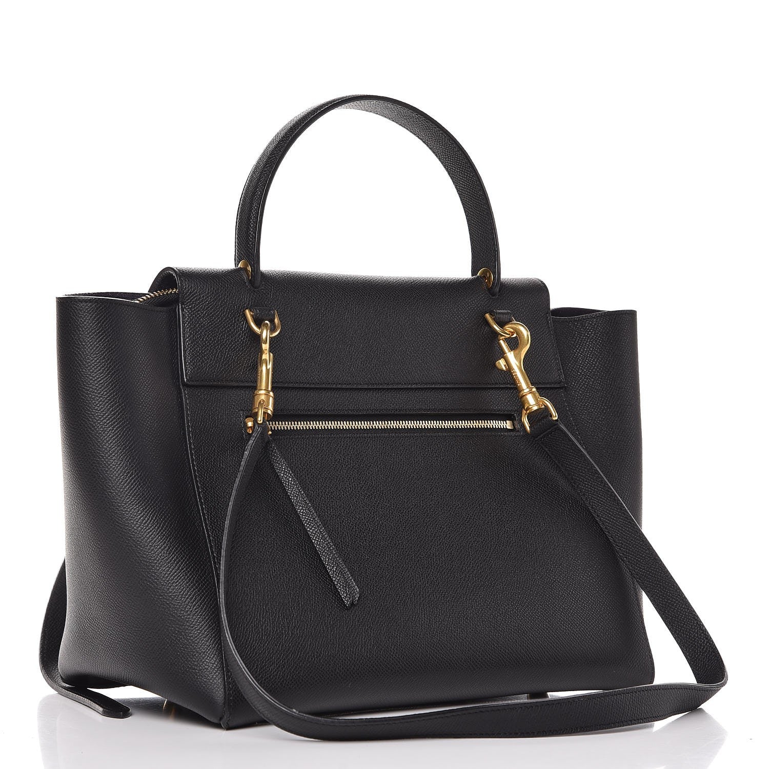 Celine Grained Calfskin Mini Belt Bag Black 4 of 11