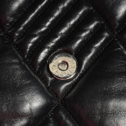 Chanel Lambskin In and Out XL Maxi Flap Black 8 of 8