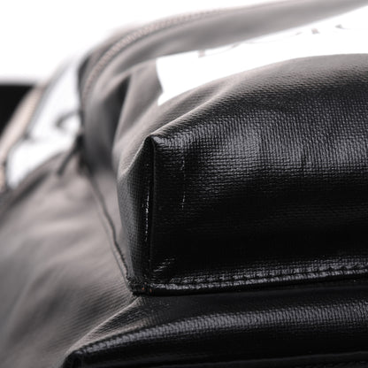 Dolce & Gabbana Calfskin Coated Canvas Vulcano Backpack Black 13 of 20