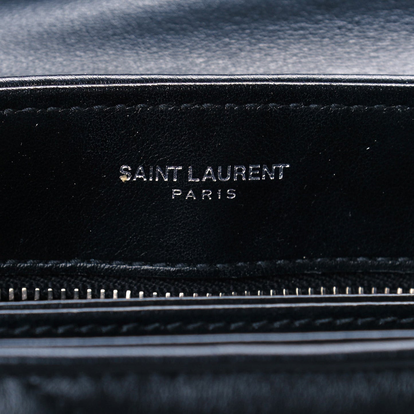 Calfskin Y Quilted Monogram Toy Loulou Crossbody Bag Black