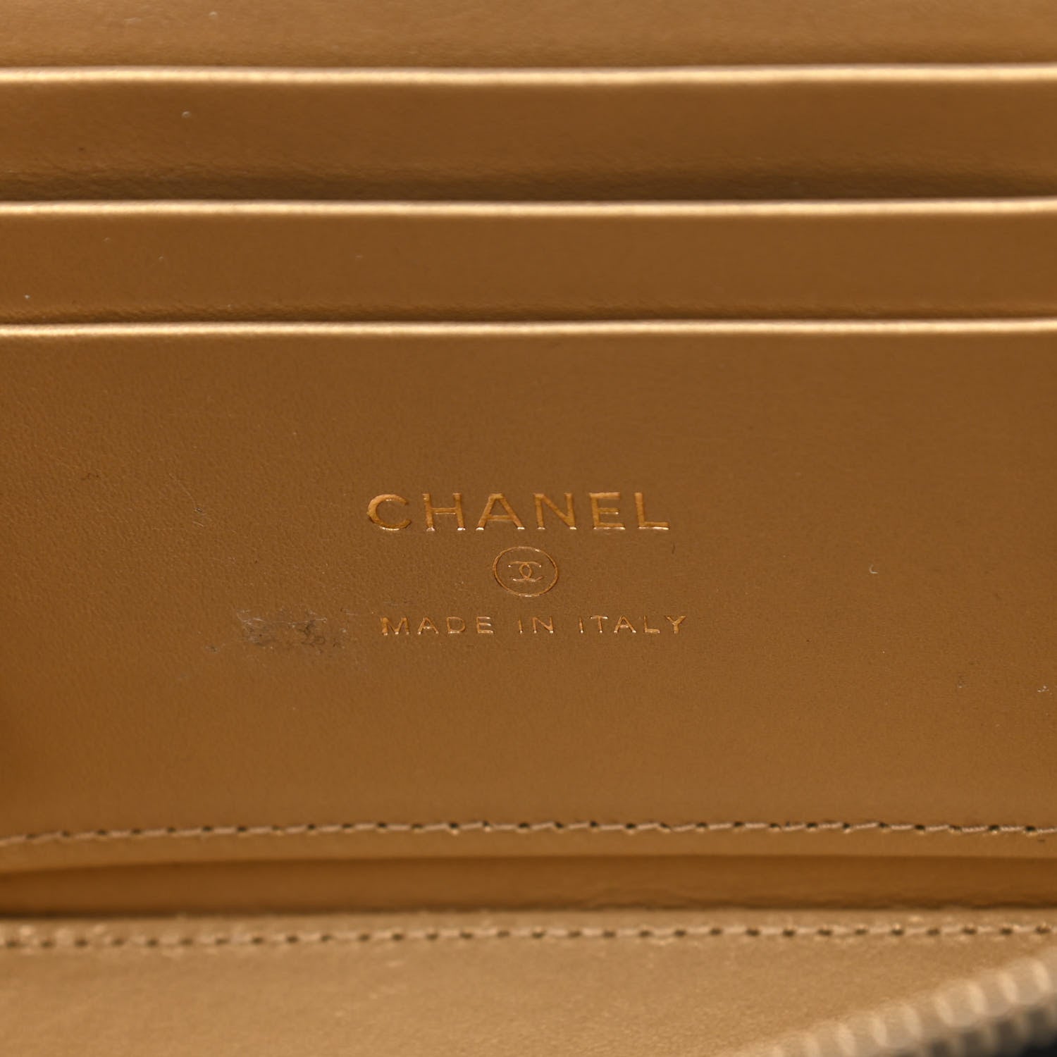 Chanel Lambskin Quilted Small Pearl Crush Vanity Case With Chain Black 7 of 15