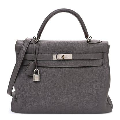 Hermes Togo Kelly Retourne 32 Etain 1 of 13
