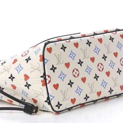Louis Vuitton Game On Neverfull MM White 9 of 13