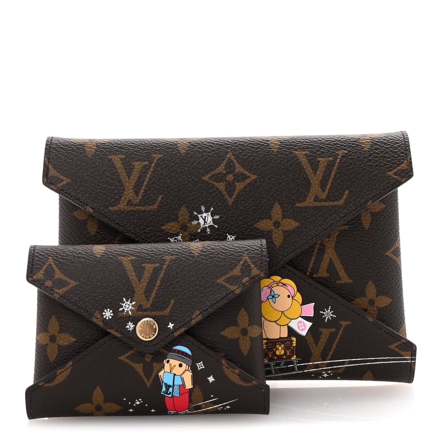 Monogram 2023 Christmas Animation Kirigami Pochette Set