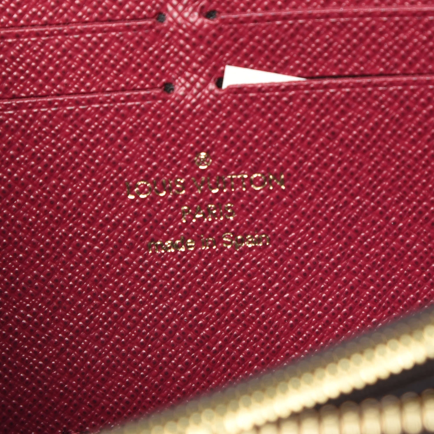 Louis Vuitton Monogram Clemence Wallet Fuchsia 6 of 8