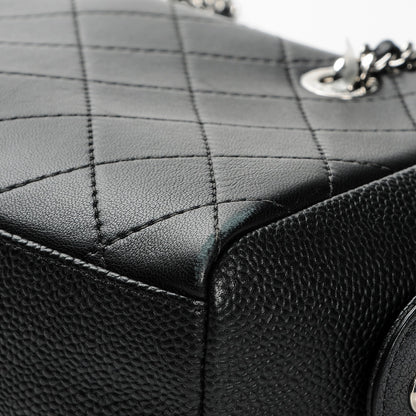 Chanel Caviar Calfskin Quilted Magnetic Shoulder Bag Black 12 of 12