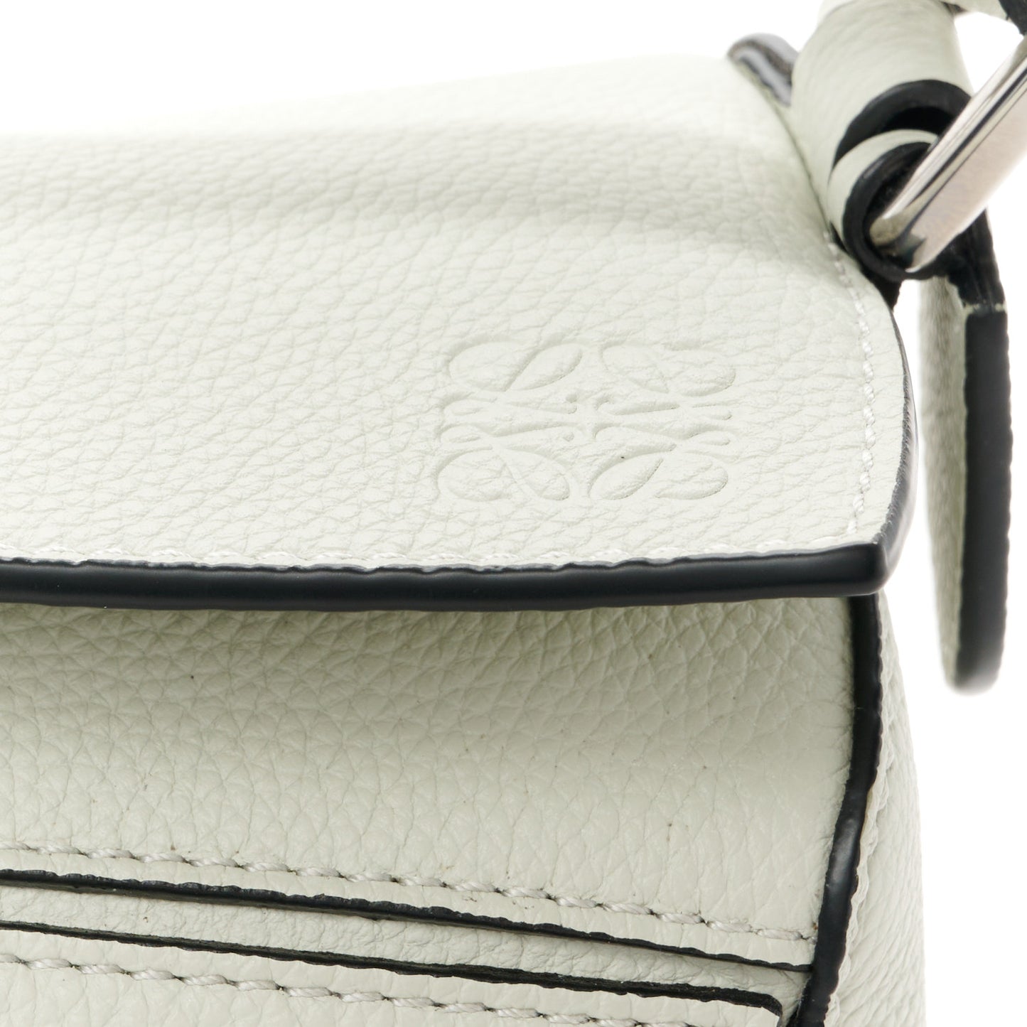 Calfskin Small Puzzle Bag Light Celadon